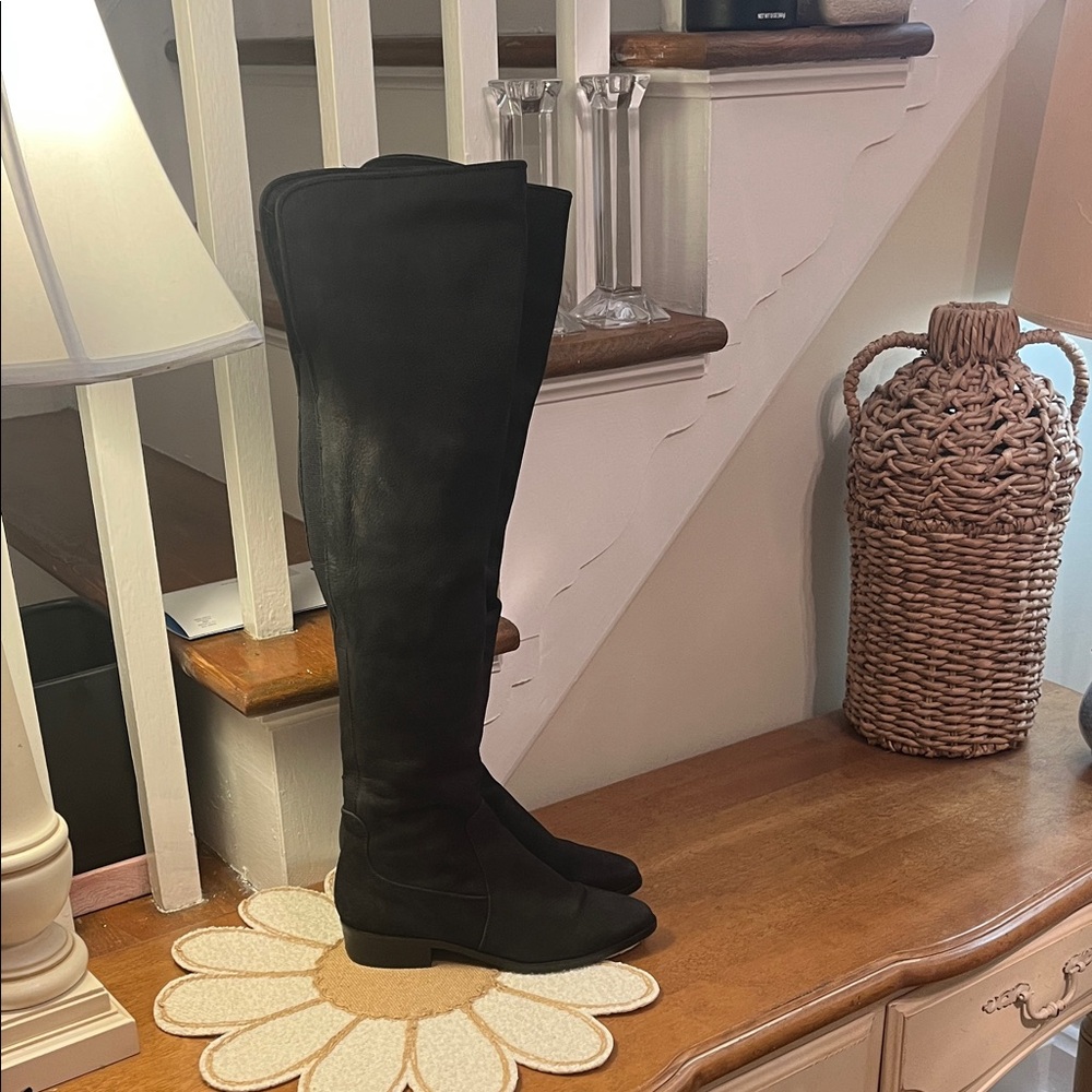 Aldo Black Over-the-Knee Boots